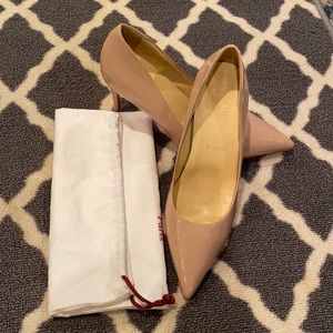 Nude Patton Shoes